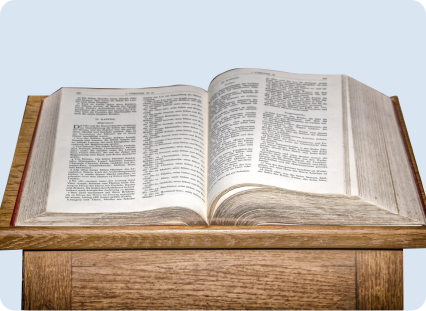 Icône Nous adorons le Dieu de la Bible